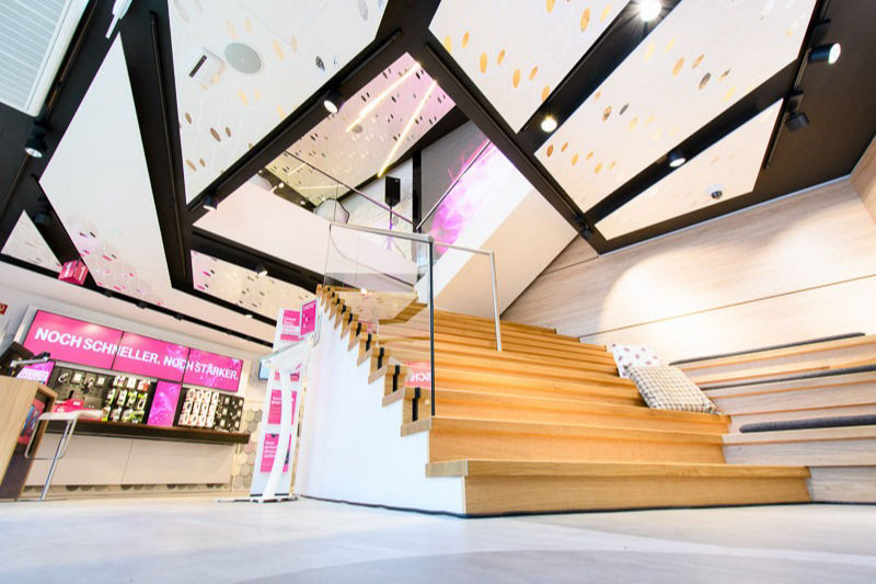 Magenta Shop Mariahilfer Straße Architekturfotografie Immobilienfotografie