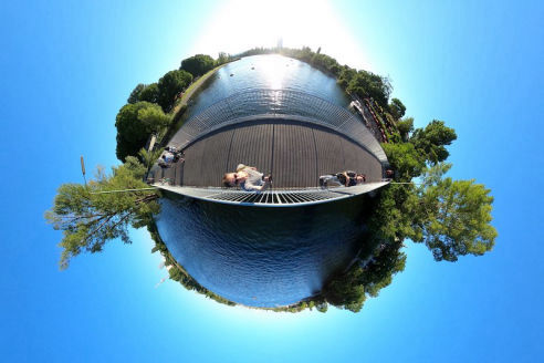 Panorama Fotografie 360 Grad Little Planet Fischeye sphärisch